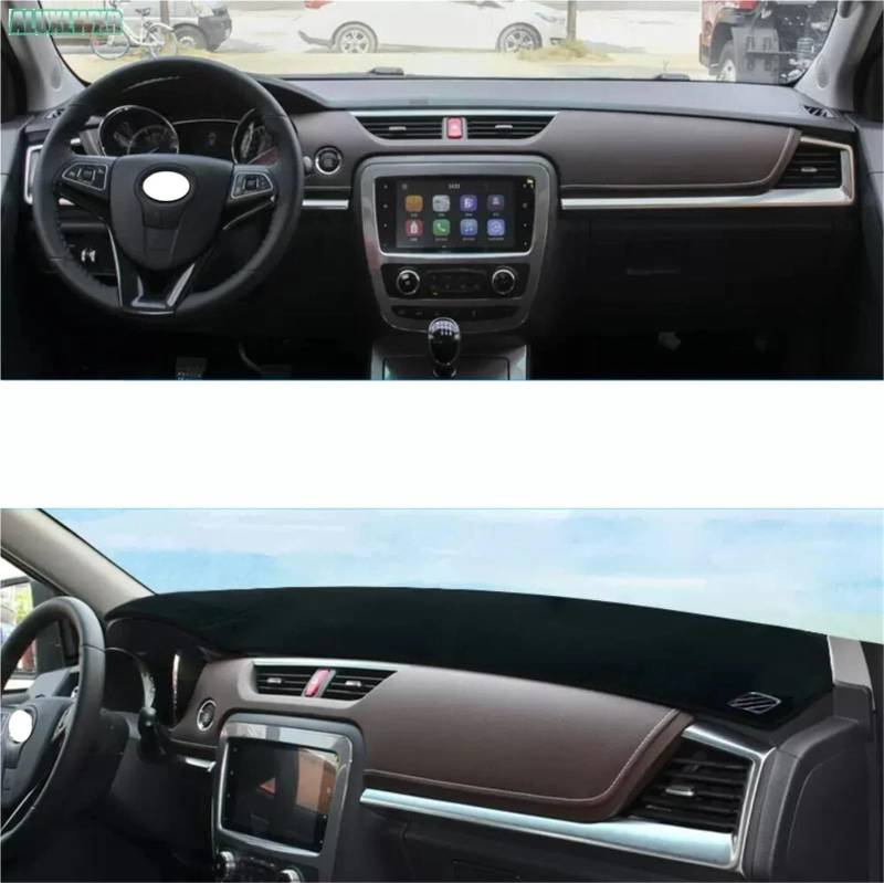 Auto Dash Mat Für JAC Jak T8 Frison 2018 2019 2020 Auto Dashboard Vermeiden Licht Pad Instrument Plattform Schreibtisch Abdeckung Matten Teppiche Auto Dashboard Cover(D) von ZHANGWENLING