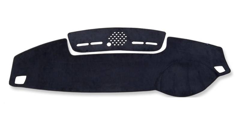 Auto Dash Mat Für Land Für Rover LR3 LR4 Discovery 3 4 2005-2016 Auto Armaturenbrettmatte Sonnenschutz Schutzteppich Armaturenbrettmatte Auto Dashboard Cover(RHD Black) von ZHANGWENLING