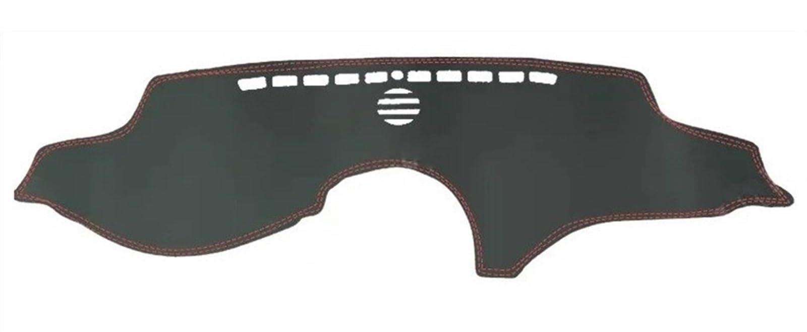 Auto Dash Mat Für Lexus Es ES350 ES240 350 2007 XV40 2008 2009 2010 2011 2012 PU Leder Anti Rutsch Matte Armaturenbrett Abdeckung Sonnenschirm Dashmat Schützen Auto Dashboard Cover(Red line) von ZHANGWENLING