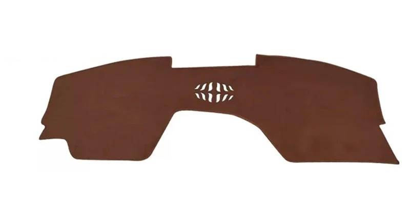 Auto Dash Mat Für Mazda 3 BP Axela 2019 2020 2021 2022 2023 Auto Armaturenbrett Abdeckung Instrument Schreibtisch Sonnenschutz Matte Dash rutschfeste Pad Auto Dashboard Cover(B LHD Brown) von ZHANGWENLING