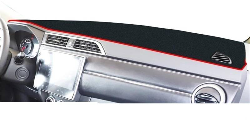Auto Dash Mat Für Mitsubishi Für ASX 2020 2021 Auto Armaturenbrett Abdeckung Armaturenbrett Matte Teppich Armaturenbrett Abdeckung Sonnenschutz Anti-Sonnen Pad Auto Dashboard Cover(RHD Blue Edge) von ZHANGWENLING