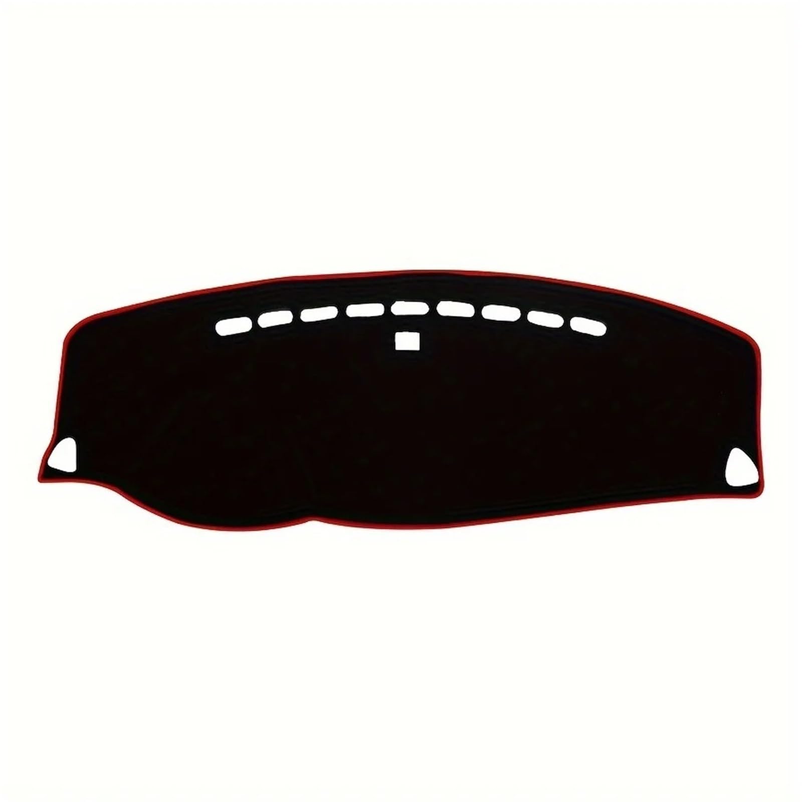 Auto Dash Mat Für Mitsubishi Für Outlander 2005-2010 2011 2012 Auto Armaturenbrettabdeckung Blackout Matte Anti-UV-Matte Teppich Auto Dashboard Cover(Red Side LHD) von ZHANGWENLING