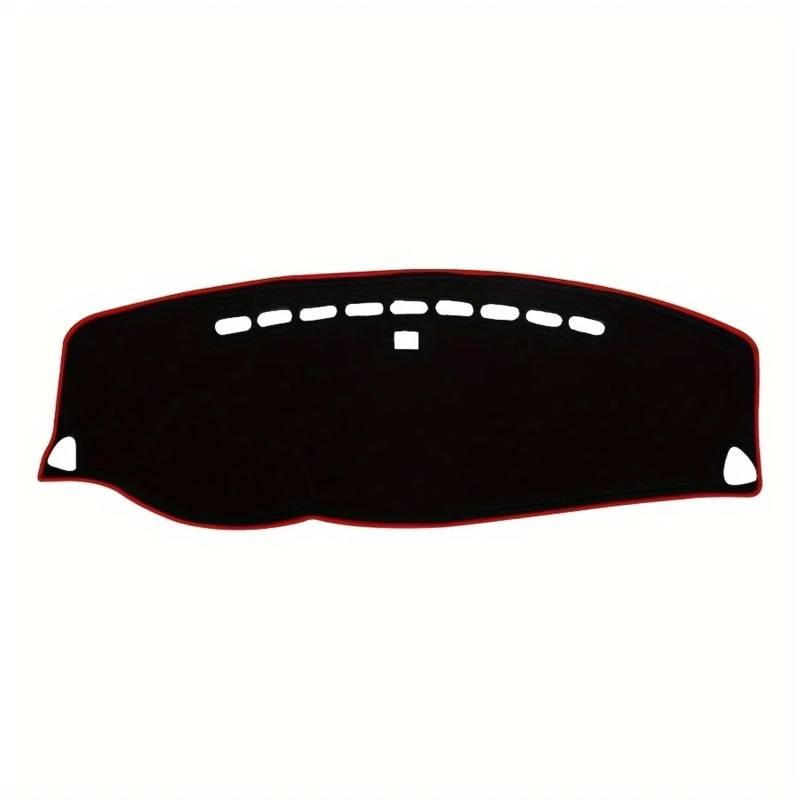 Auto Dash Mat Für Mitsubishi Für Outlander 2005-2010 2011 2012 Auto Armaturenbrettabdeckung Blackout Matte Anti-UV-Matte Teppich Auto Dashboard Cover(Red Side LHD) von ZHANGWENLING
