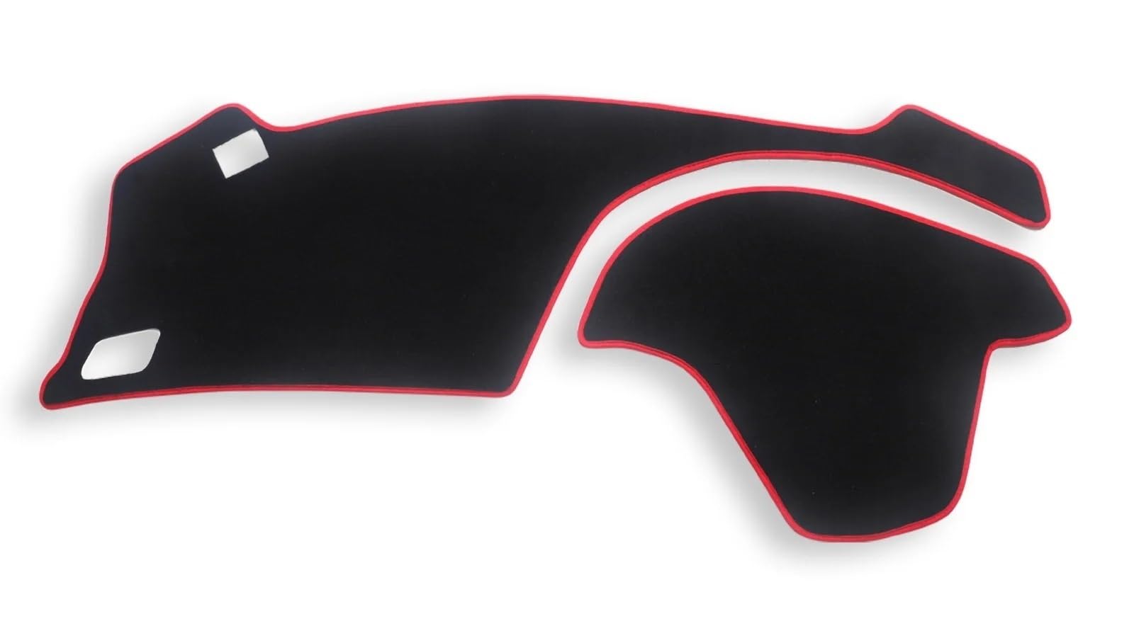 Auto Dash Mat Für S660 S 660 S-660 2016-2022 2024 Auto Armaturenbrett Matte Zubehör Anti Rutsch Dashmat Dash Matte Sonnenschutz Schutzpolster-Teppich Auto Dashboard Cover(Right Rudder RED) von ZHANGWENLING