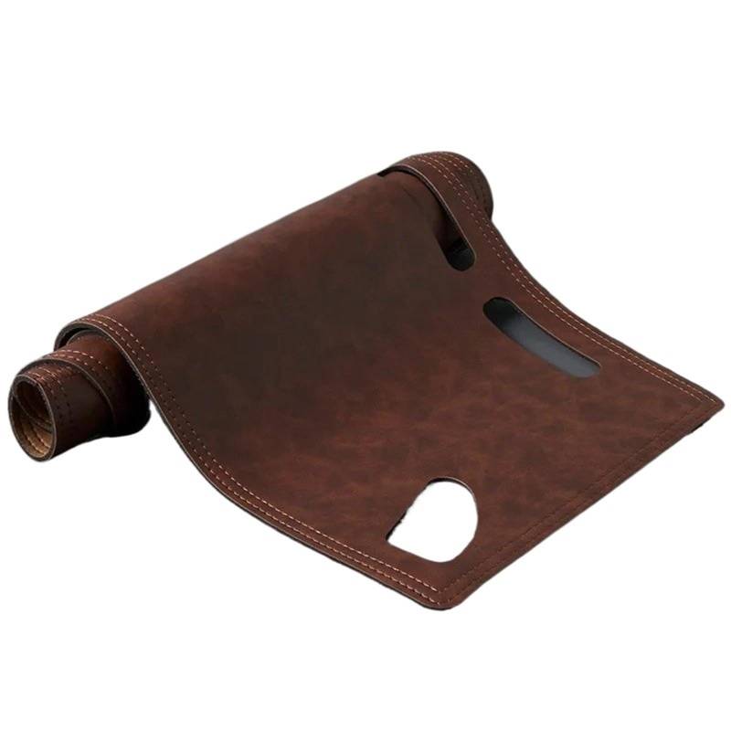 Auto Dash Mat Für Toyota Für Corolla Fielder Axio 2014-2019 2020 2021 2022 Auto Dashmat Dashboard Leder Abdeckung Wildleder Dash Matte Pad Sonnenschirm Rutschfeste Auto Dashboard Cover(PU - ALL COFFEE von ZHANGWENLING