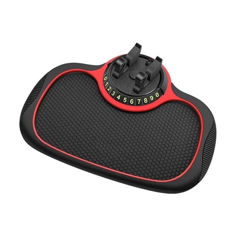 Auto Dash Mat Multifunktionale Auto Antirutschmatte Telefonhalter rutschfeste Klebrige Anti Rutsch Armaturenbrett Telefonhalterung Silikon Pad Matte Auto Dashboard Cover(B) von ZHANGWENLING