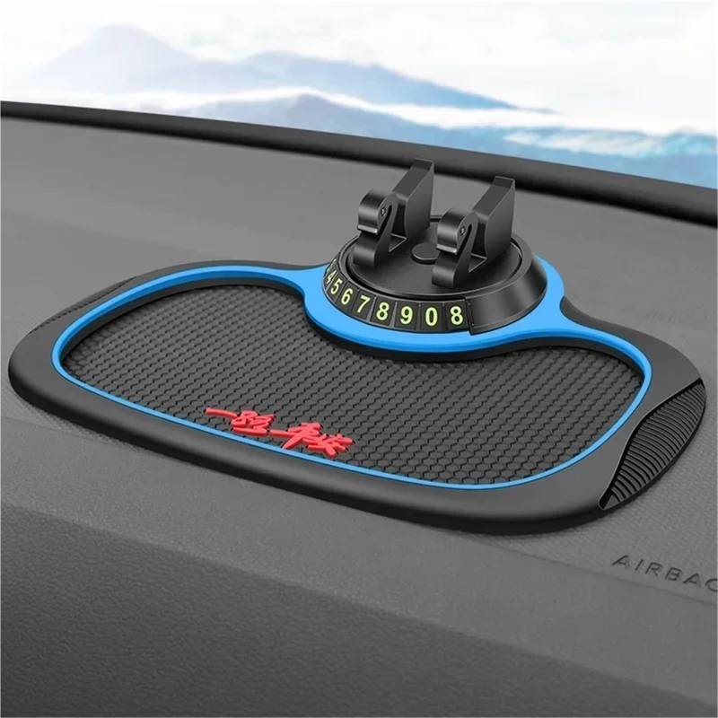 Auto Dash Mat Multifunktionale Auto Antirutschmatte Telefonhalter rutschfeste Klebrige Anti Rutsch Armaturenbrett Telefonhalterung Silikon Pad Matte Auto Dashboard Cover(D) von ZHANGWENLING
