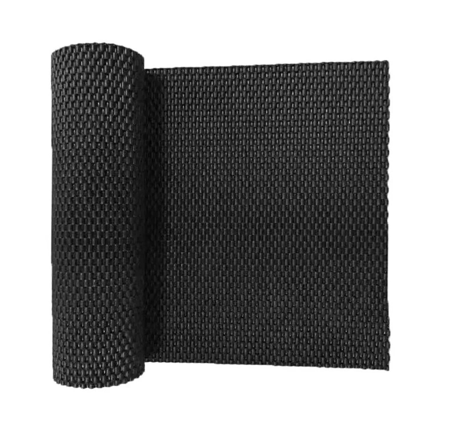 Auto Dash Mat Universals Auto Armaturenbrett 30 X 200 cm rutschfeste Griff-Klebeunterlage Telefonhalter Matte rutschfeste PVC Matte Innenausstattung Auto Dashboard Cover(Schwarz) von ZHANGWENLING