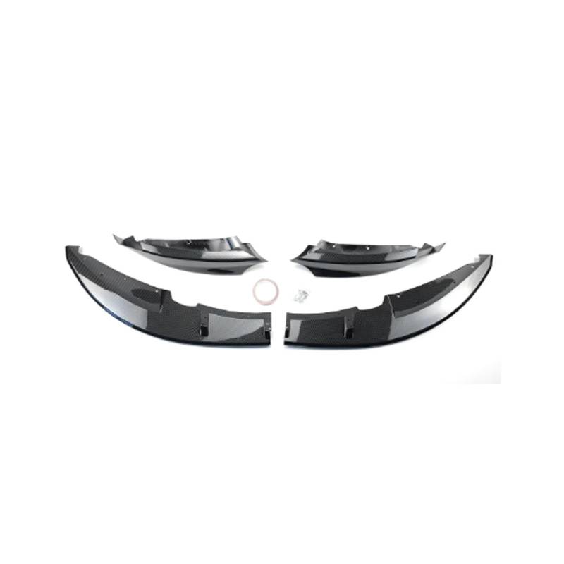 Auto Frontspoiler Lippe Für 1 Serie Für E82 Für M-Sport 2007-2013 Auto Vorderen Stoßfänger Lip Diffusor Spoiler Beschützer Auto Frontlippe Spoiler(Carbon Fiber Style) von ZHANGWENLING