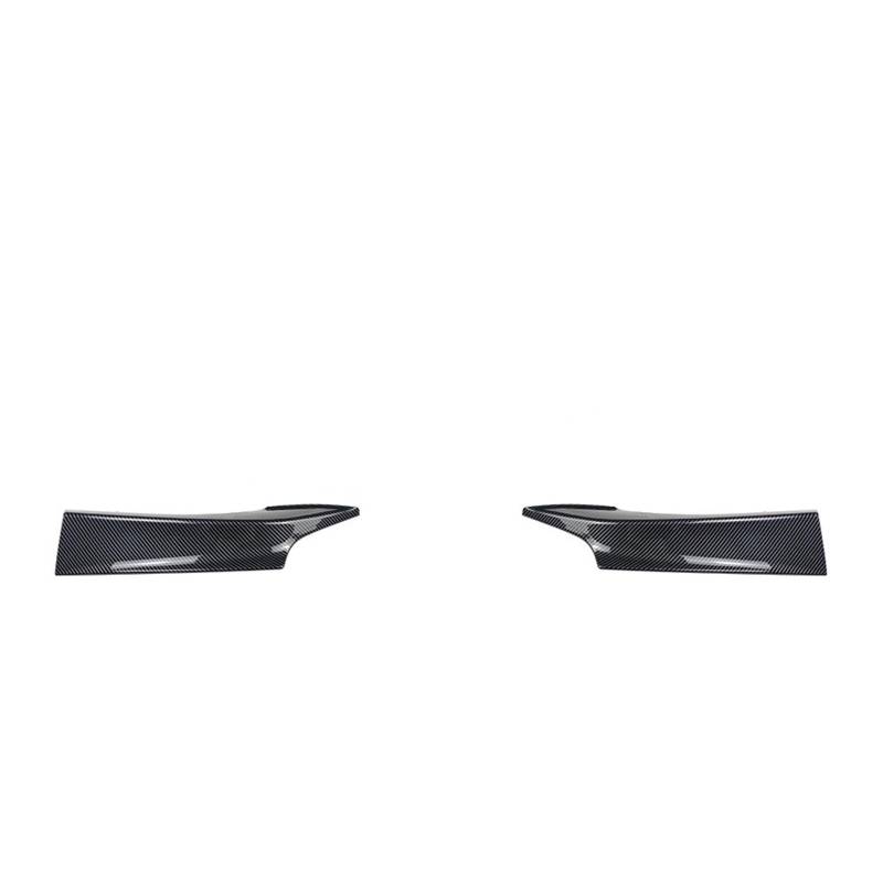 Auto Frontspoiler Lippe Für 1 Serie Für F20 Für F21 Für M-Sport Für Stil 2012-2014 Canard Abdeckung Trim Frontschürze Lip Spoiler Auto Frontlippe Spoiler(Splitter Carbon Look) von ZHANGWENLING