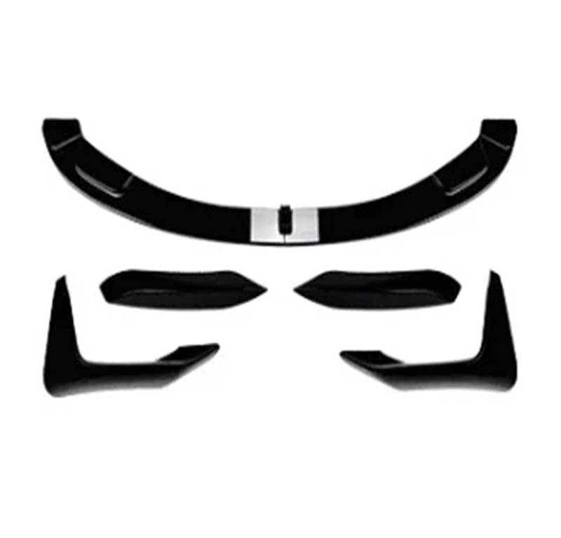 Auto Frontspoiler Lippe Für 3 Serie Für 4 Serie Für M3 Für M4 Für F80 F81 F82 F83 2014-2020 Front Diffusor Lip Guard Kit Spoiler Auto Frontlippe Spoiler(Gloss Black Set) von ZHANGWENLING