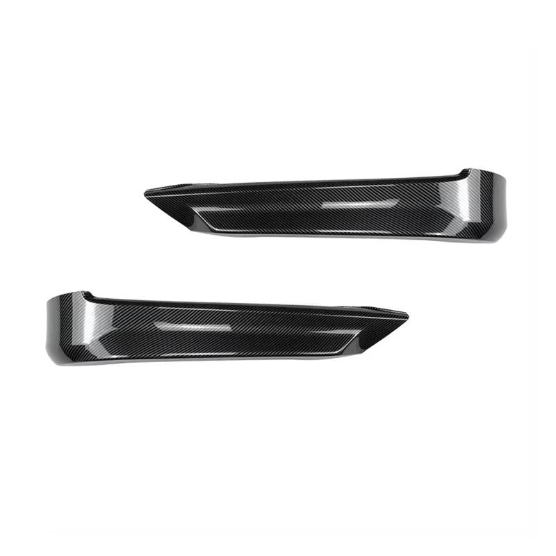 Auto Frontspoiler Lippe Für 3 Serie Für E90 E91 Für Früh Für 320i 325i 2005-2008 Frontschürze Lip Splitter Diffusor Körper Kit Auto Frontlippe Spoiler(Carbon Look Splitter) von ZHANGWENLING