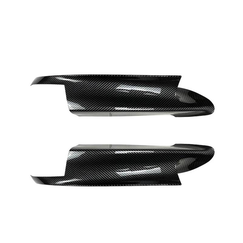 Auto Frontspoiler Lippe Für 3 Serie Für E90 Für E92 Für M3 2006-2013 2Pcs Auto Vorderen Stoßfänger Lip Spoiler Körper Kit Auto Frontlippe Spoiler(Carbon Fiber Look) von ZHANGWENLING
