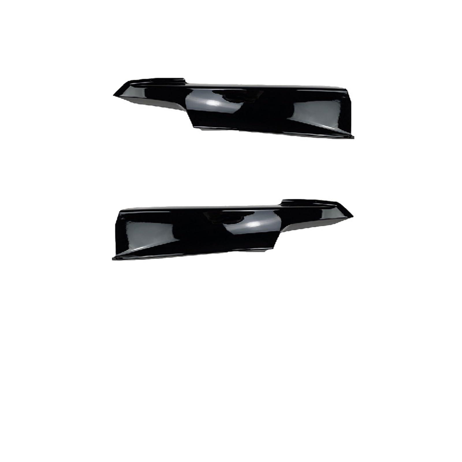 Auto Frontspoiler Lippe Für 3 Serie Für F30 Für M Pack Für 320i 325i Für M-Sport 2012-2019 Front Stoßstange Nebel Licht Lip Spoiler Auto Frontlippe Spoiler(Down Gloss Black) von ZHANGWENLING