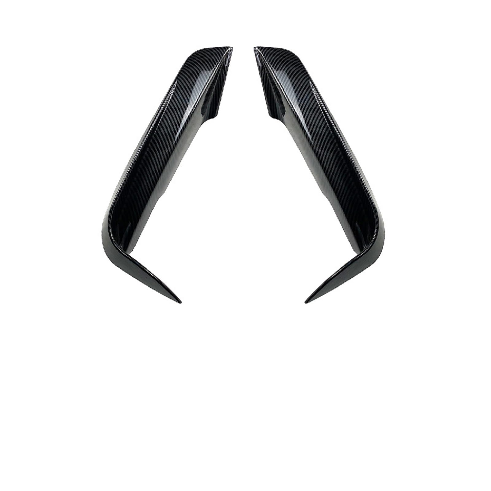 Auto Frontspoiler Lippe Für 3 Serie Für F30 Für M Pack Für 320i 325i Für M-Sport 2012-2019 Front Stoßstange Nebel Licht Lip Spoiler Auto Frontlippe Spoiler(Up Carbon Look) von ZHANGWENLING