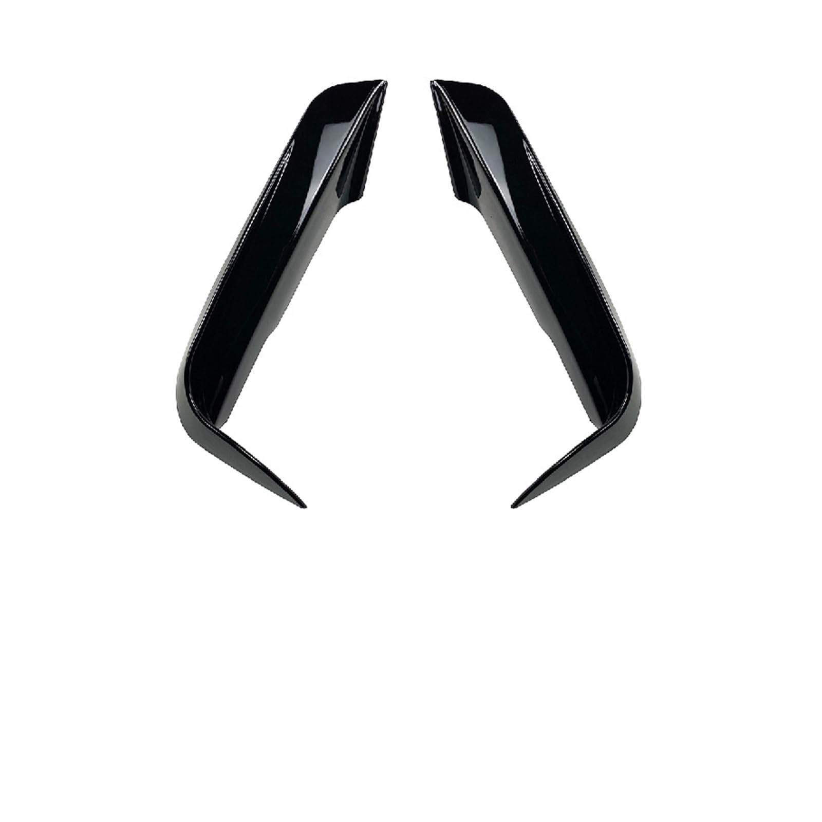 Auto Frontspoiler Lippe Für 3 Serie Für F30 Für M Pack Für 320i 325i Für M-Sport 2012-2019 Front Stoßstange Nebel Licht Lip Spoiler Auto Frontlippe Spoiler(Up Gloss Black) von ZHANGWENLING