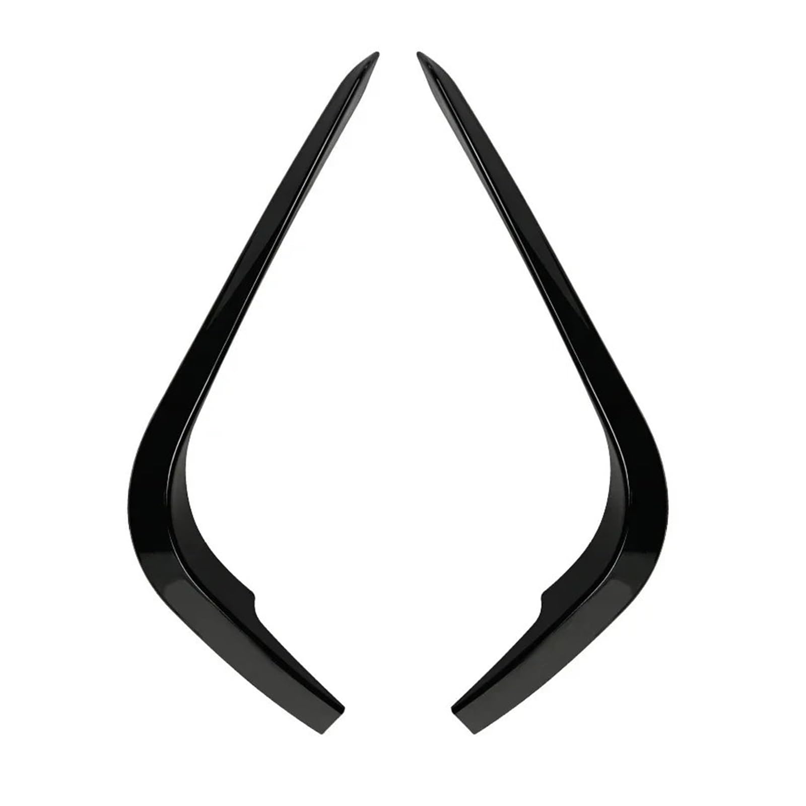 Auto Frontspoiler Lippe Für 3 Serie Für M-Sport Für Pre-LCI 2005-2012 Frontschürze Spoiler Diffusor Air Vent Trim Auto Frontlippe Spoiler(Gloss Black 05-08 A) von ZHANGWENLING