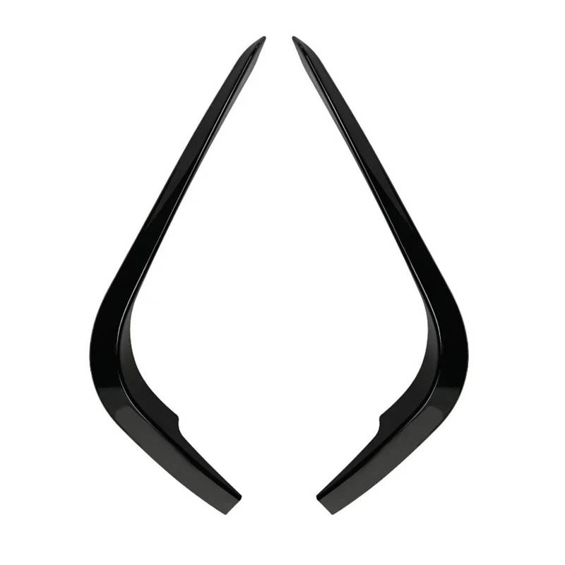 Auto Frontspoiler Lippe Für 3 Serie Für M-Sport Für Pre-LCI 2005-2012 Frontschürze Spoiler Diffusor Air Vent Trim Auto Frontlippe Spoiler(Gloss Black 05-08 A) von ZHANGWENLING