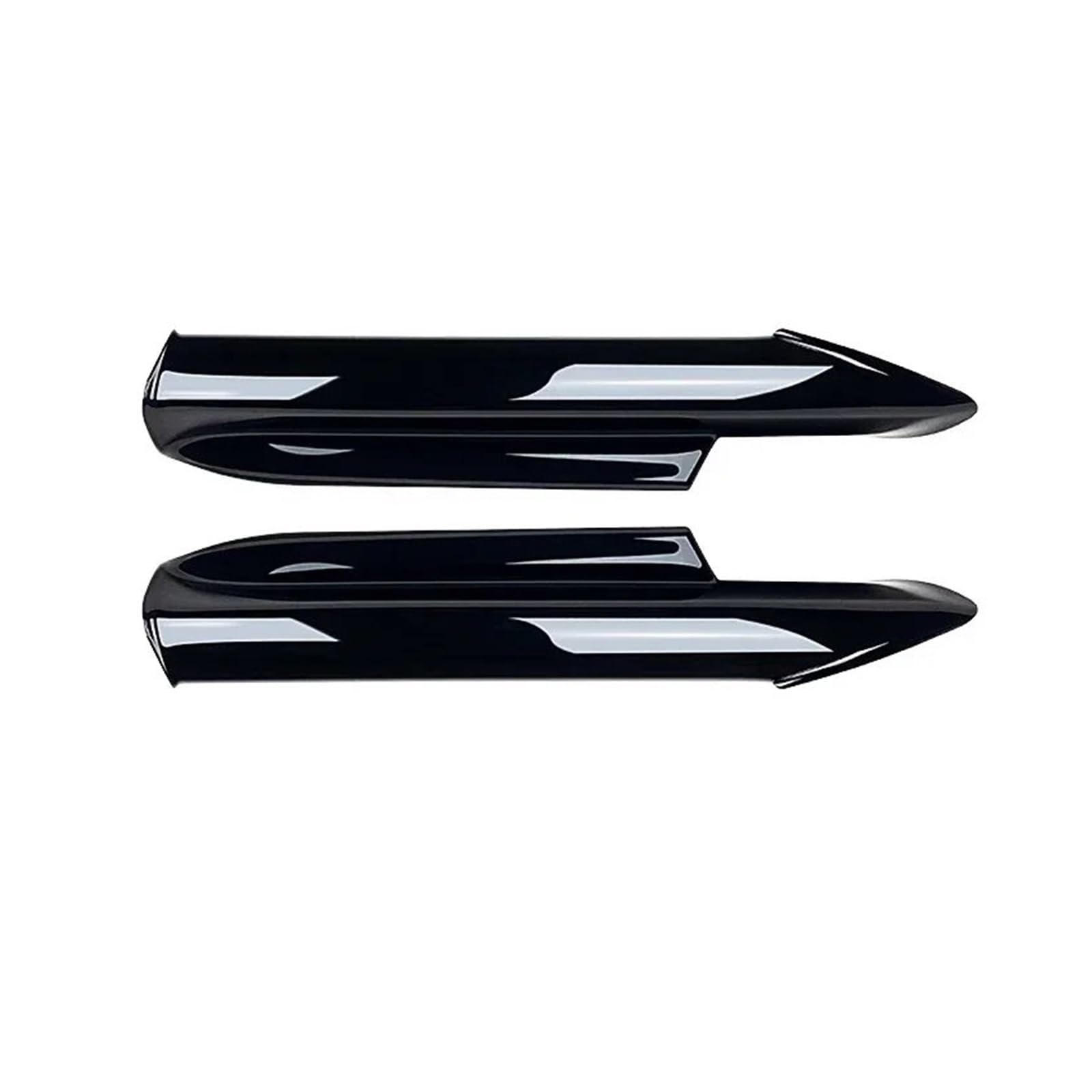 Auto Frontspoiler Lippe Für 3 Serie Für M-Sport Für Pre-LCI 2005-2012 Frontschürze Spoiler Diffusor Air Vent Trim Auto Frontlippe Spoiler(Gloss Black 05-08 B) von ZHANGWENLING