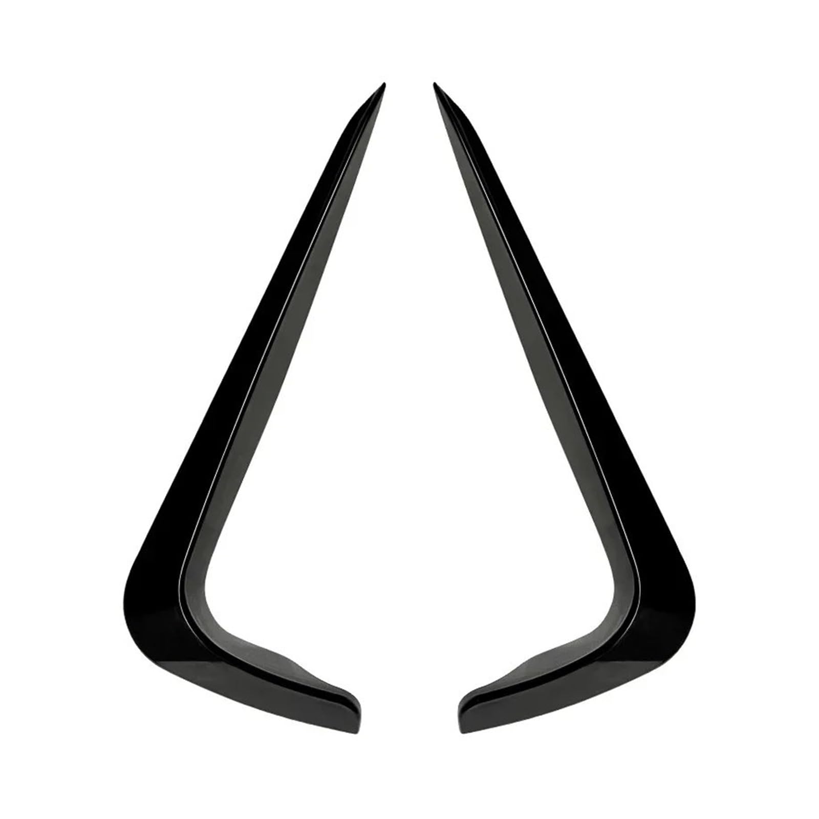 Auto Frontspoiler Lippe Für 3 Serie Für M-Sport Für Pre-LCI 2005-2012 Frontschürze Spoiler Diffusor Air Vent Trim Auto Frontlippe Spoiler(Gloss Black 09-12 A) von ZHANGWENLING