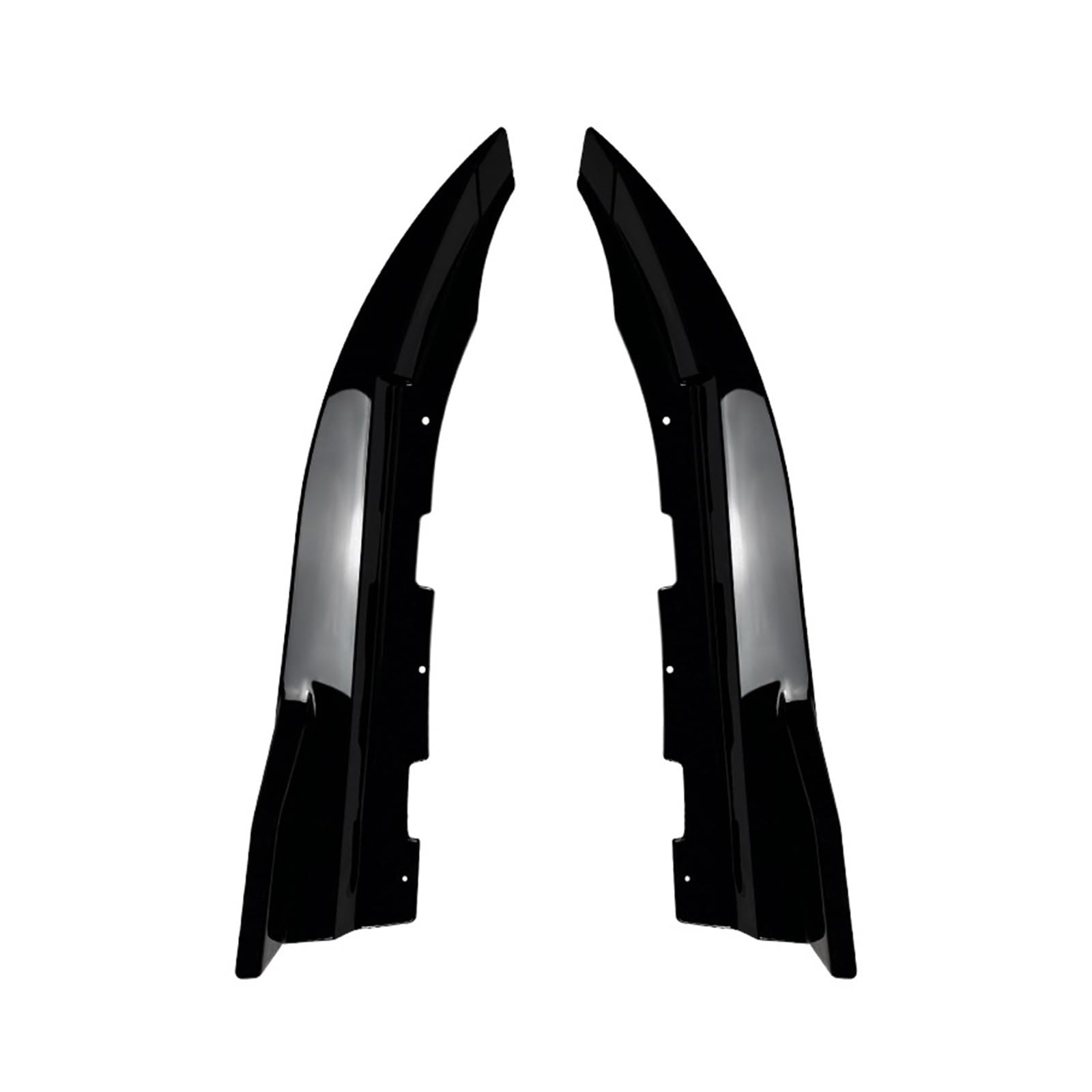 Auto Frontspoiler Lippe Für 4 Serie Für G24 G26 Für 420i 430i I4 Für M50 4-Tür Für M-sport 2020-Heckschürze Lip Seite Diffusor Spoiler Auto Frontlippe Spoiler(Gloss Black) von ZHANGWENLING