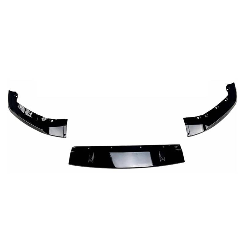 Auto Frontspoiler Lippe Für 5 Serie Für 525i 530i Für G30 G31 Für M-Sport 2017-2020 Auto Front Lip Spoiler Diffusor Körper Kit Auto Frontlippe Spoiler(Gloss Black B) von ZHANGWENLING