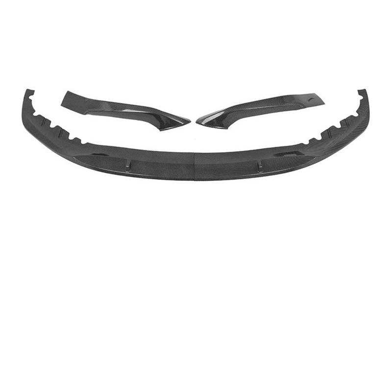 Auto Frontspoiler Lippe Für 5 Serie Für G30 Für G31 Für M-Sport 2017-2020 Auto Front Lip Spolier Diffusor Körper Kit Auto Frontlippe Spoiler(Carbon Fiber Style) von ZHANGWENLING