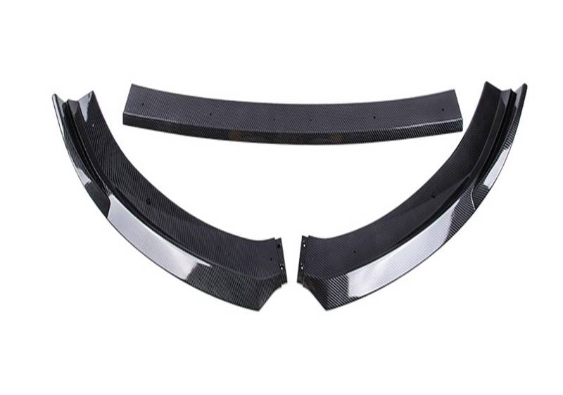 Auto Frontspoiler Lippe Für A3 Für 8V Für S-LineFür S3 Standard Limousine Version 2017-2020 Auto Vorderen Stoßfänger Canard Lip Lower Spoiler Body Kits Auto Frontlippe Spoiler(A3 Standard Carbon) von ZHANGWENLING