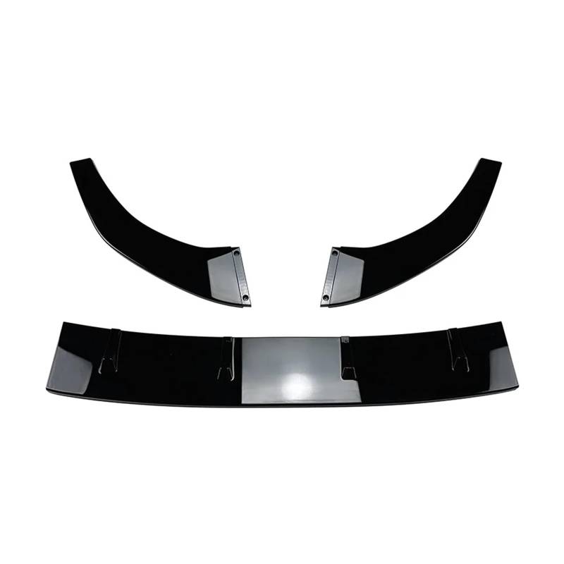 Auto Frontspoiler Lippe Für A3 Für 8Y Für S3 2021 2022 2023 + Auto Frontschürze Spoiler Splitter Lippe Auto Frontlippe Spoiler(Gloss Black) von ZHANGWENLING