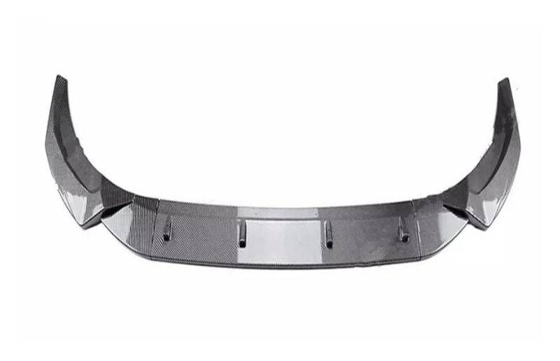 Auto Frontspoiler Lippe Für A4 Für S4 Für B 9,5 Für Sline 2020-2024 Auto Vorderen Stoßfänger Lip Canard Diffusor Körper Kit Spoiler Auto Frontlippe Spoiler(Carbon Look) von ZHANGWENLING