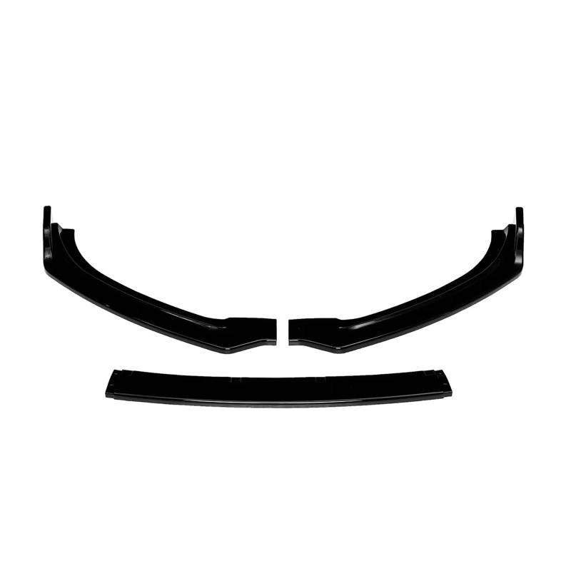 Auto Frontspoiler Lippe Für A6 Für Sport 2016 2017 2018 3PCS Auto Vorderen Stoßfänger Lip Diffusor Spoiler Splitter Auto Frontlippe Spoiler von ZHANGWENLING
