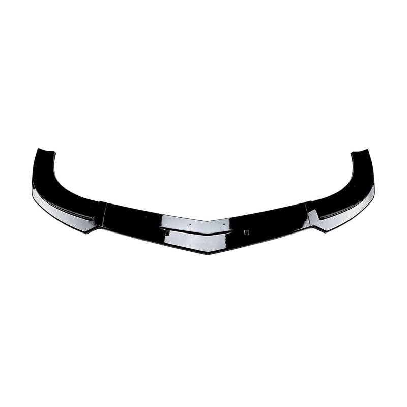 Auto Frontspoiler Lippe Für Benz Für C-Klasse Für C63 Für AMG Für W204 Für Pre 2007-2010 Auto Front Kinn Stoßstange Lip Spoiler Guard Kit Protector Auto Frontlippe Spoiler(Gloss Black) von ZHANGWENLING