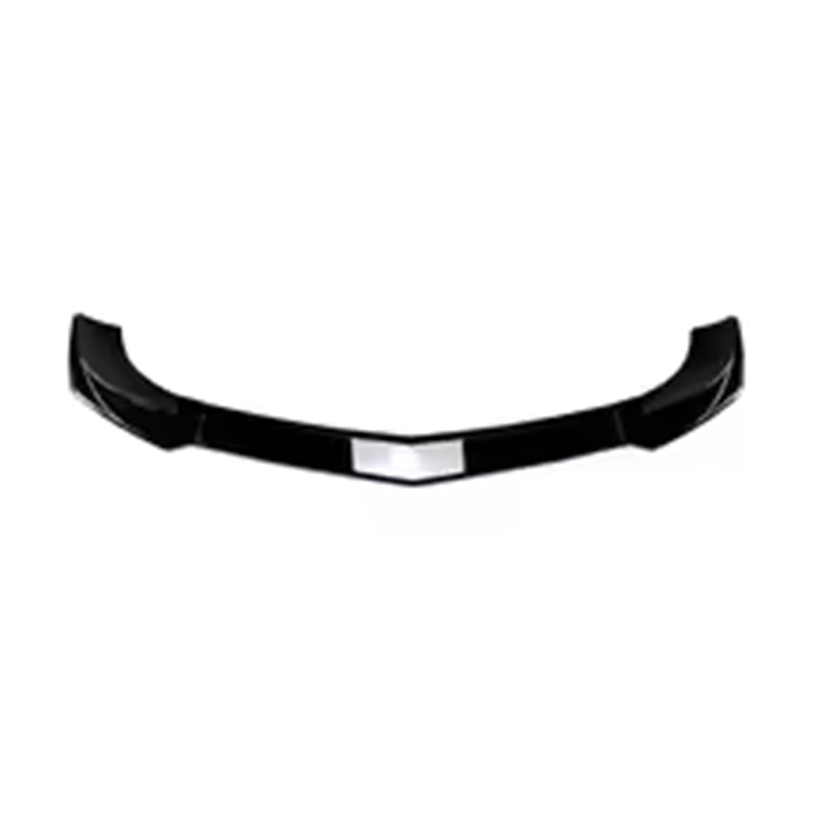Auto Frontspoiler Lippe Für Benz Für C-Klasse Für W204 Für S204 Spät Für AMG Für Linie 2011-2014 Front Stoßstange Schaufel Lip Spoiler Auto Körper Kit Auto Frontlippe Spoiler(Gloss Black) von ZHANGWENLING
