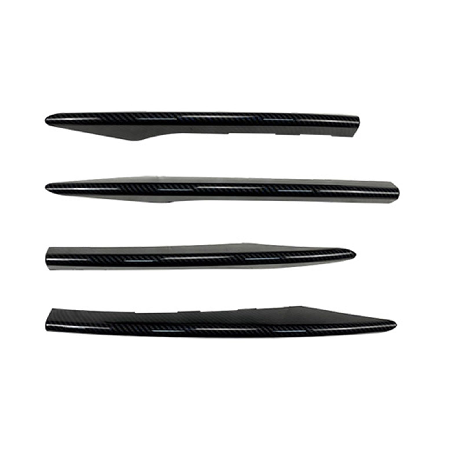 Auto Frontspoiler Lippe Für Benz Für E Klasse Für W213 Für E200 E260 E300 E300e E450 2021-2023 Auto Vorderen Stoßfänger Lip Spoiler Dekorieren Trim Auto Frontlippe Spoiler(Carbon Look2) von ZHANGWENLING