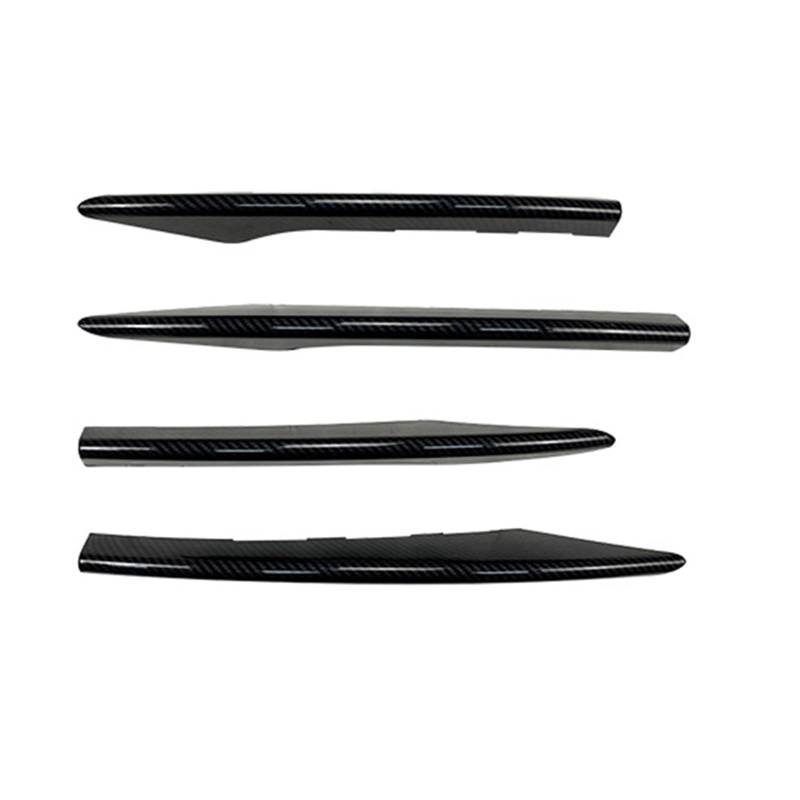 Auto Frontspoiler Lippe Für Benz Für E Klasse Für W213 Für E200 E260 E300 E300e E450 2021-2023 Auto Vorderen Stoßfänger Lip Spoiler Dekorieren Trim Auto Frontlippe Spoiler(Carbon Look2) von ZHANGWENLING