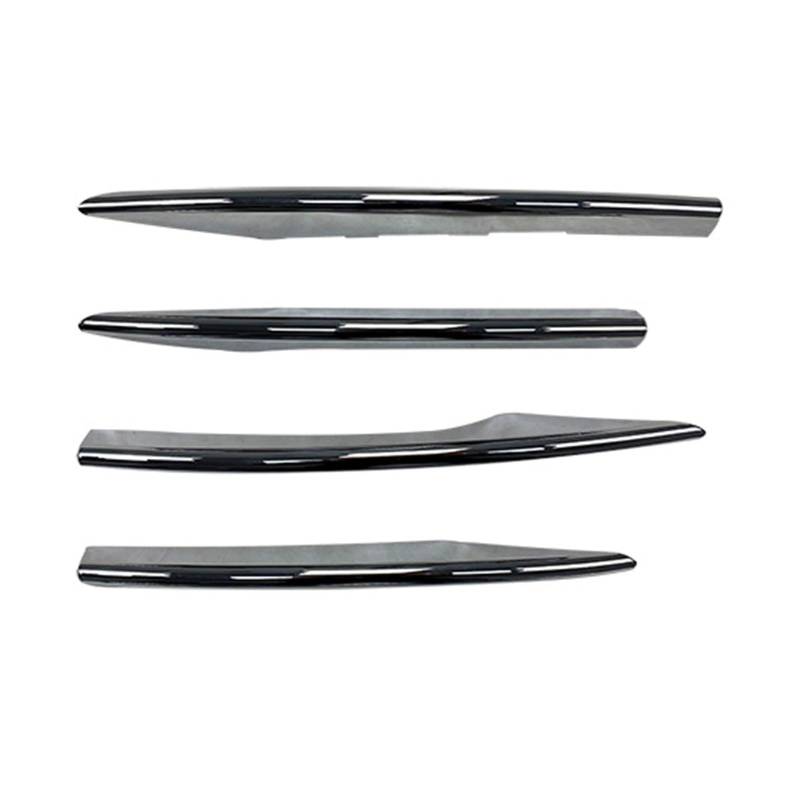Auto Frontspoiler Lippe Für Benz Für E Klasse Für W213 Für E200 E260 E300 E300e E450 2021-2023 Auto Vorderen Stoßfänger Lip Spoiler Dekorieren Trim Auto Frontlippe Spoiler(Silber) von ZHANGWENLING