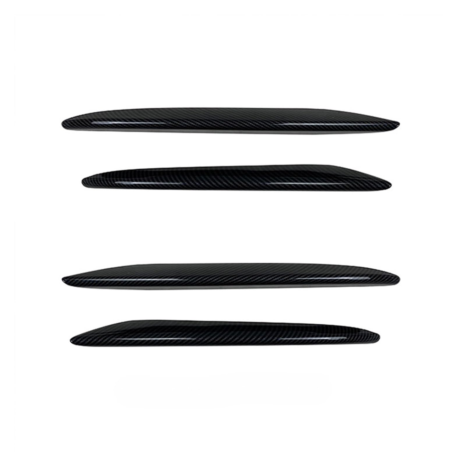 Auto Frontspoiler Lippe Für Benz Für E-Klasse Für W213 Für S213 Für AMG Für Linie 2016-2020 Facelift Frontschürze Lip Spoiler Body Kit Auto Frontlippe Spoiler(Carbon Look Down) von ZHANGWENLING