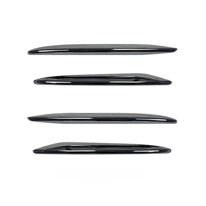 Auto Frontspoiler Lippe Für Benz Für E-Klasse Für W213 Für S213 Für AMG Für Linie 2016-2020 Facelift Frontschürze Lip Spoiler Body Kit Auto Frontlippe Spoiler(Glossy Black Down) von ZHANGWENLING