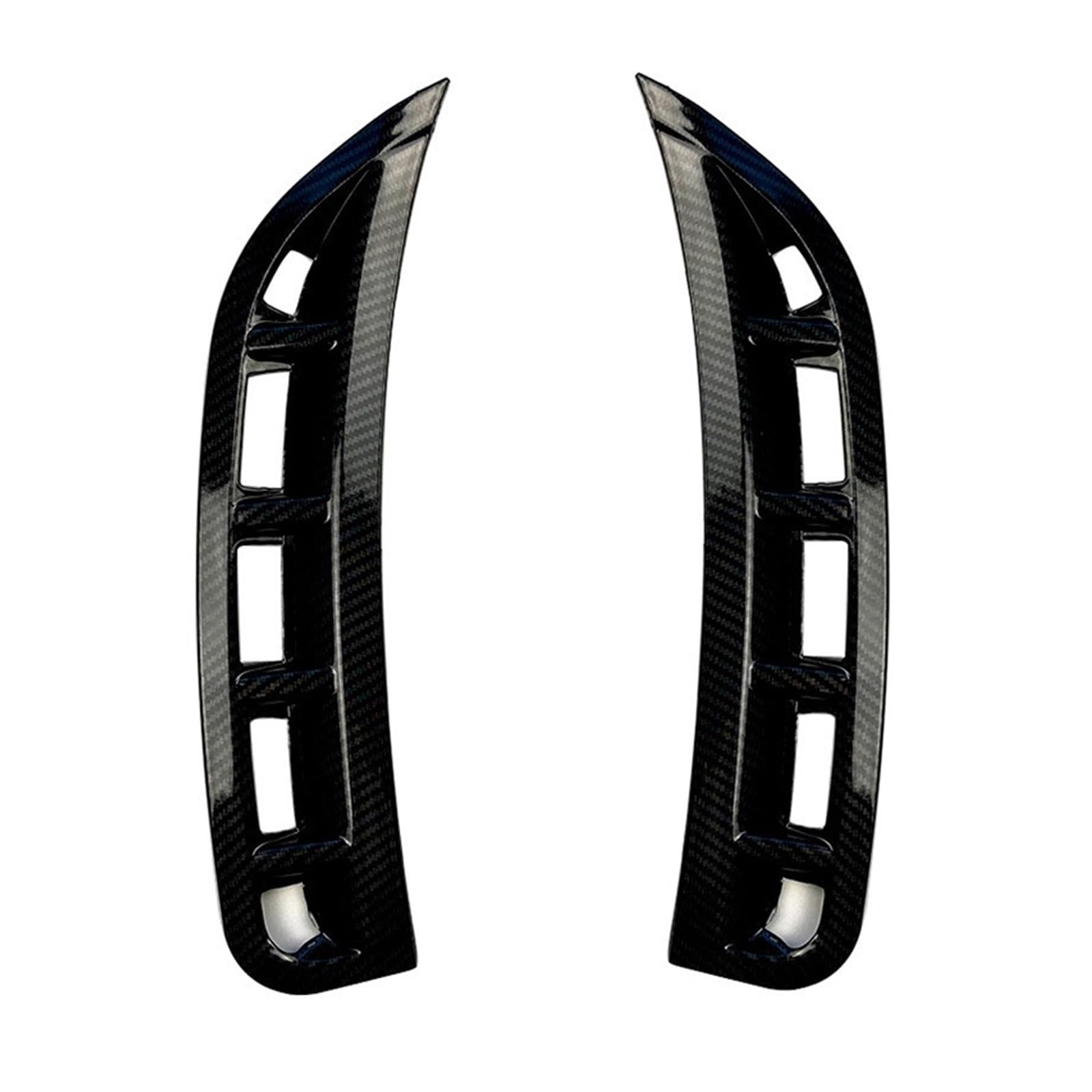 Auto Frontspoiler Lippe Für Benz Für GLE Klasse Für V167 Für GLE350 Für GLE450 Für GLE53 2020-Auto Frontschürze Spoiler Lip Body Kit Auto Frontlippe Spoiler(Carbon fiber Look) von ZHANGWENLING