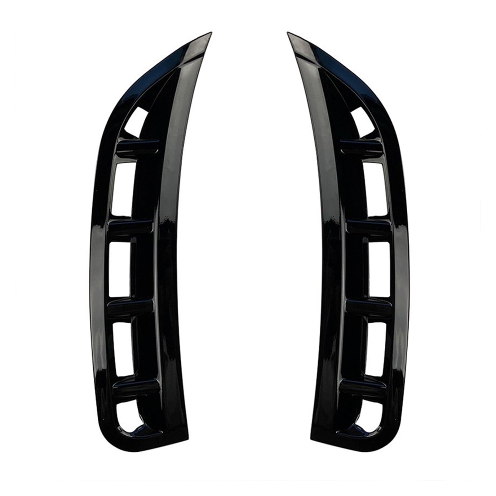 Auto Frontspoiler Lippe Für Benz Für GLE Klasse Für V167 Für GLE350 Für GLE450 Für GLE53 2020-Auto Frontschürze Spoiler Lip Body Kit Auto Frontlippe Spoiler(Gloss Black) von ZHANGWENLING