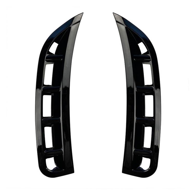 Auto Frontspoiler Lippe Für Benz Für GLE Klasse Für V167 Für GLE350 Für GLE450 Für GLE53 2020-Auto Frontschürze Spoiler Lip Body Kit Auto Frontlippe Spoiler(Gloss Black) von ZHANGWENLING