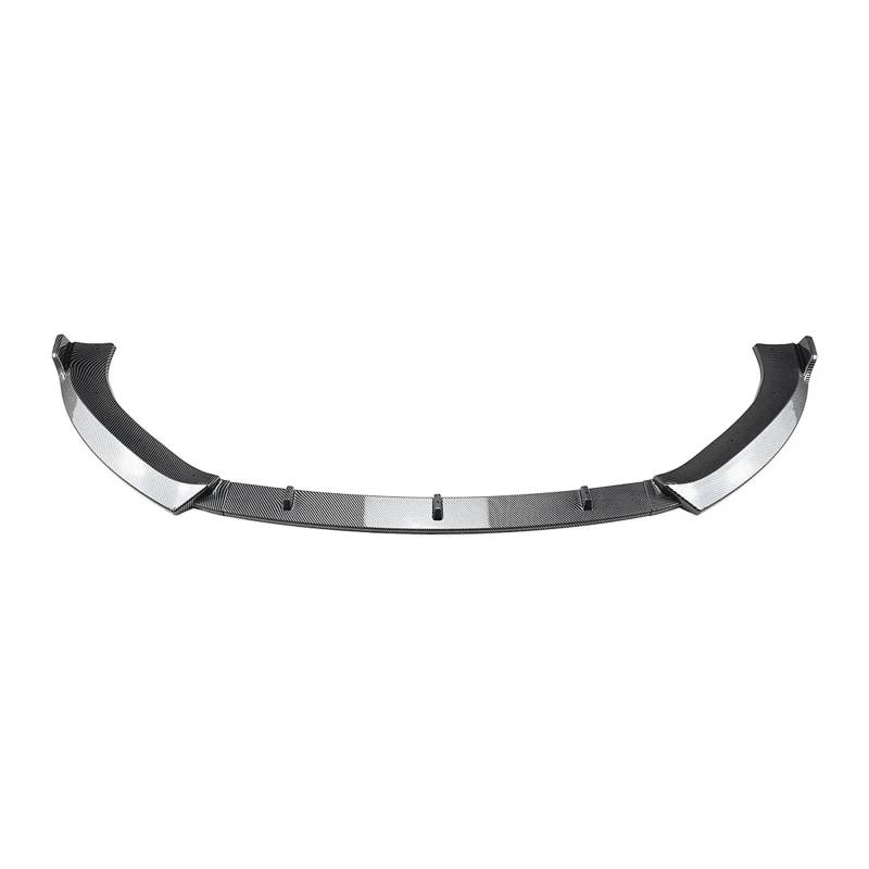 Auto Frontspoiler Lippe Für CLS Klasse Für C257 2018-2021 Auto Vorderen Stoßfänger Lip Body Kits Zubehör Spoiler Lip Splitter Auto Frontlippe Spoiler(Carbon Look) von ZHANGWENLING
