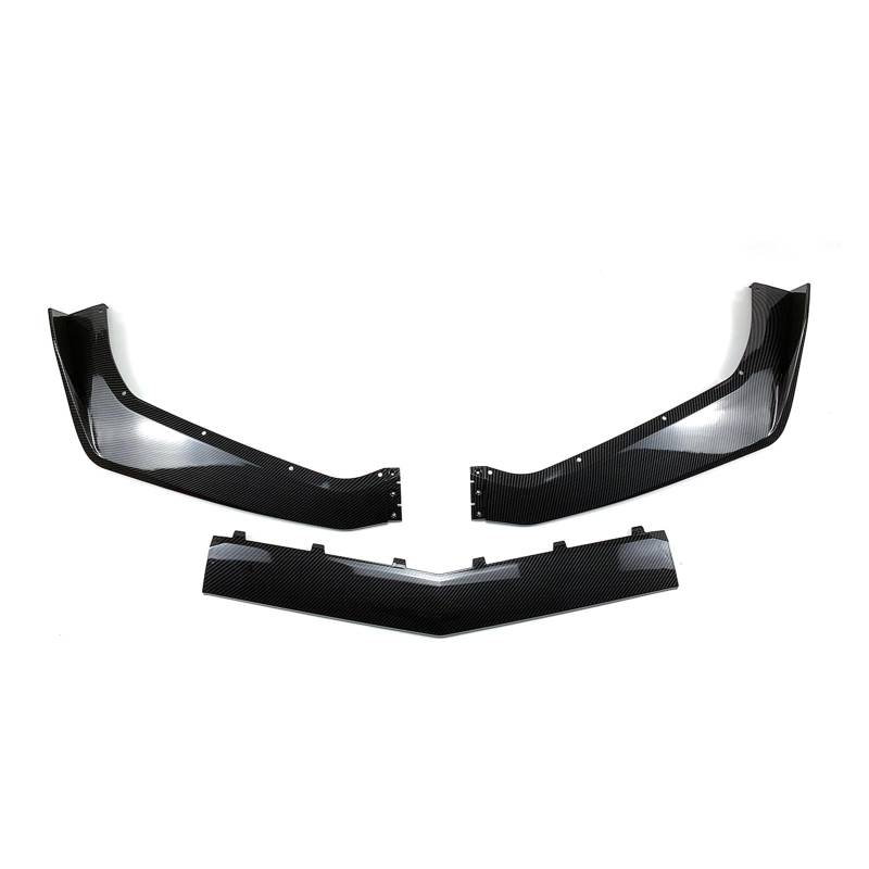 Auto Frontspoiler Lippe Für Chevrolet Für Corvette Für C7 2014-2019 Auto Vorderen Stoßfänger Lip Spoiler Splitter Körper Kit Auto Frontlippe Spoiler(Carbon Fiber Style) von ZHANGWENLING