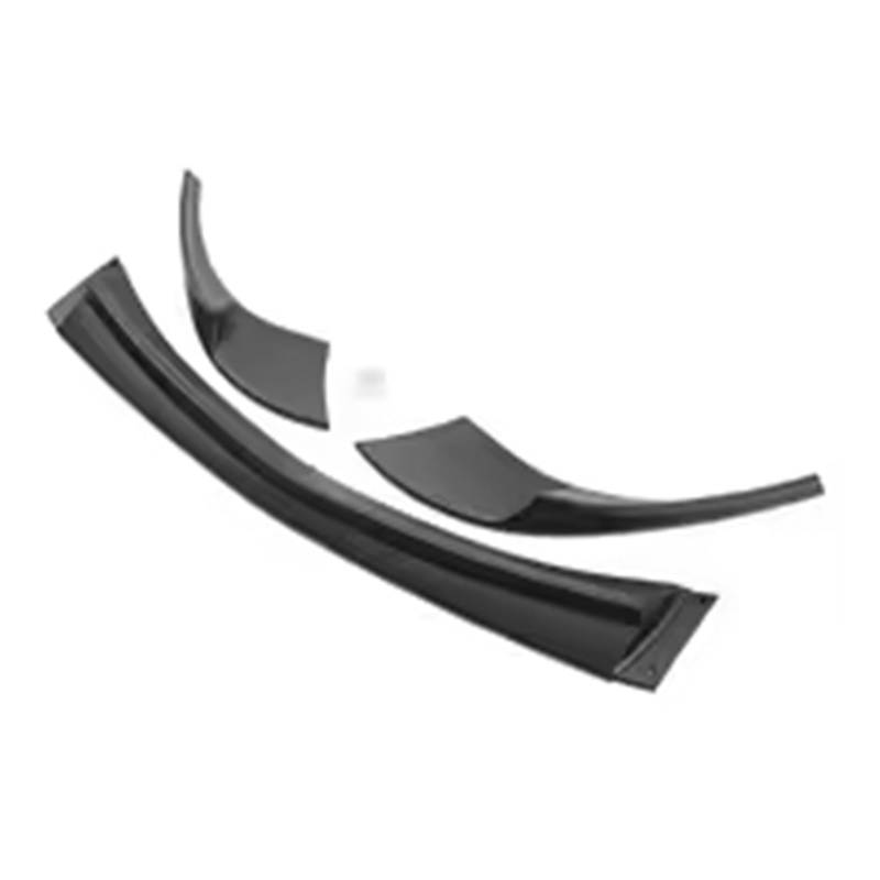 Auto Frontspoiler Lippe Für Chevy Für C6 Für Corvette Für Basis 2005-2013 Auto Vorderen Stoßfänger Lip Spoiler Körper Kit Zubehör Auto Frontlippe Spoiler(Glossy Black) von ZHANGWENLING