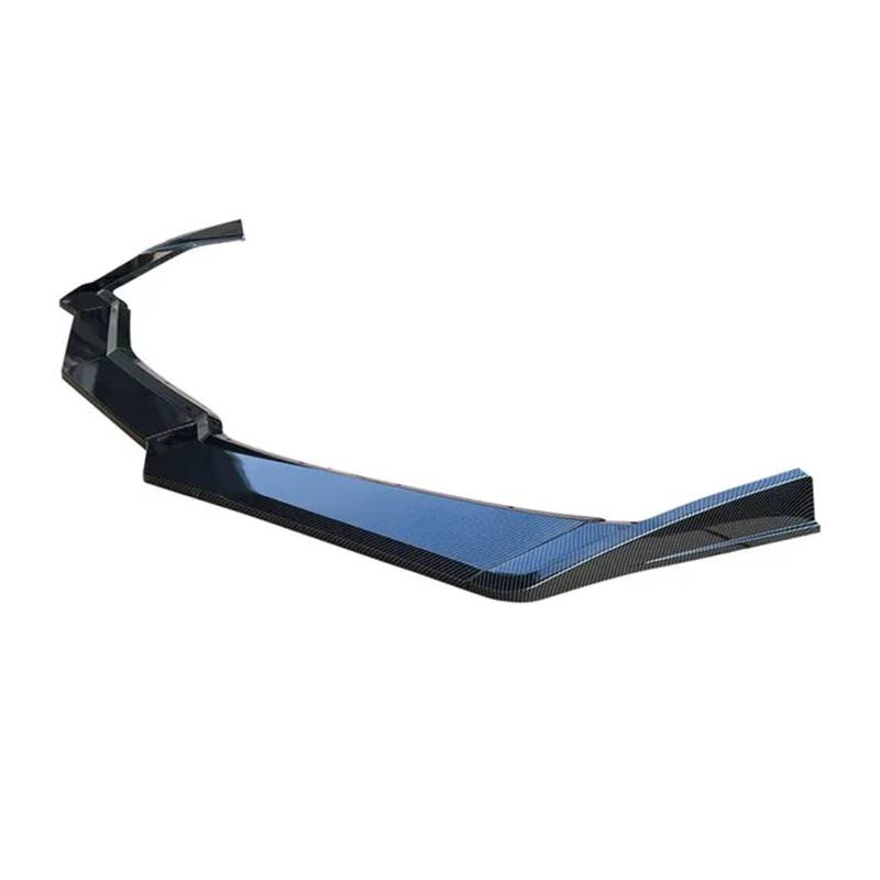 Auto Frontspoiler Lippe Für Chevy Für Corvette Für C8 2020 2021 2022 Auto Vorderen Stoßfänger Lip Diffusor Spoiler Schutz Auto Frontlippe Spoiler(Carbon Fiber Style) von ZHANGWENLING