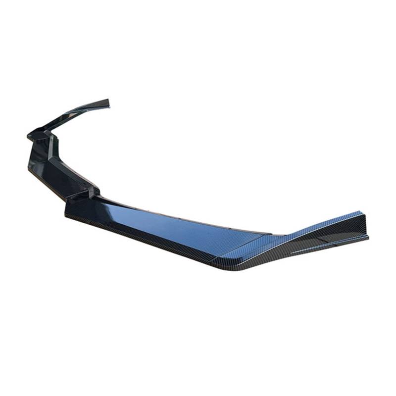 Auto Frontspoiler Lippe Für Chevy Für Corvette Für C8 Für STG Für Z51 2020-2022 5PCS Auto Vorderen Stoßfänger Lippe Auto Zubehör Auto Frontlippe Spoiler(Carbon Fiber Style) von ZHANGWENLING