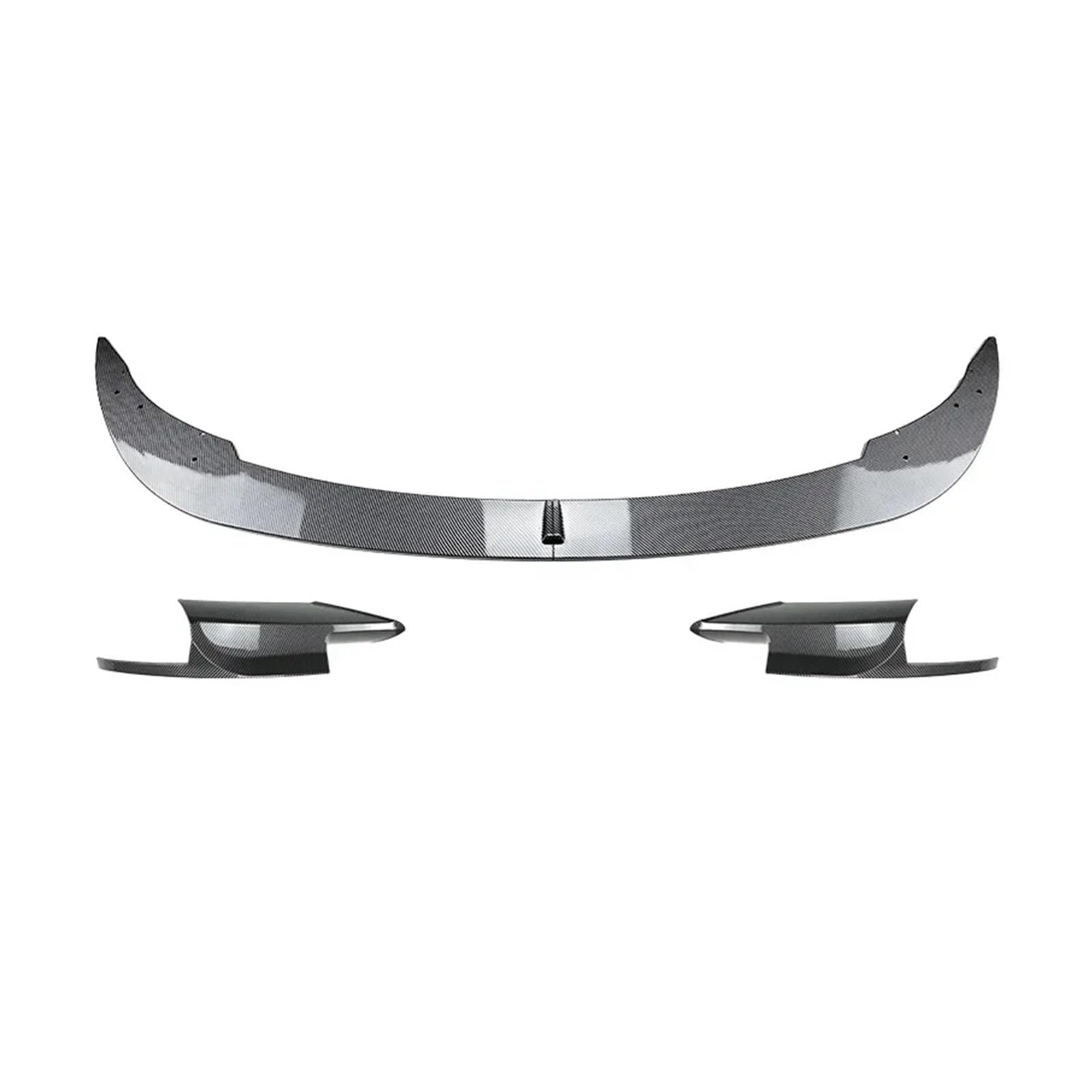 Auto Frontspoiler Lippe Für F10 F11 Für M5 2011-2017 Front Lip Spoiler Diffusor Schutz Seite Splitter Abdeckung Lip Auto Frontlippe Spoiler(Carbon Look A B) von ZHANGWENLING