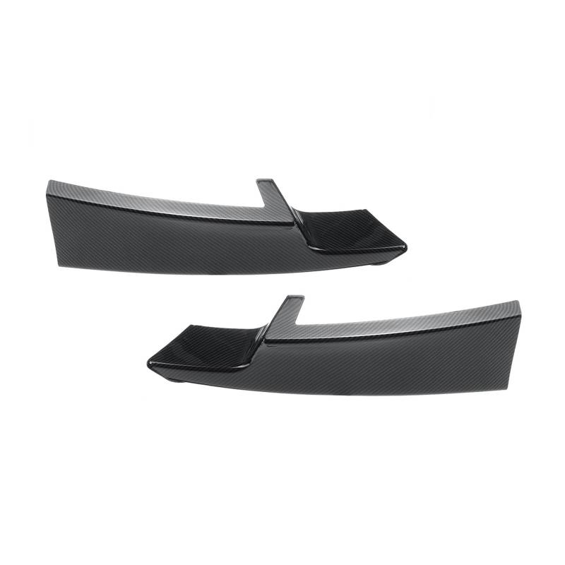Auto Frontspoiler Lippe Für F30 F31 Für M Für Sport 2012-2019 1 Paar Auto Front Lip Splitter Canards Lampe Augenbraue Rahmen Auto Frontlippe Spoiler(Type B-Carbon Look) von ZHANGWENLING