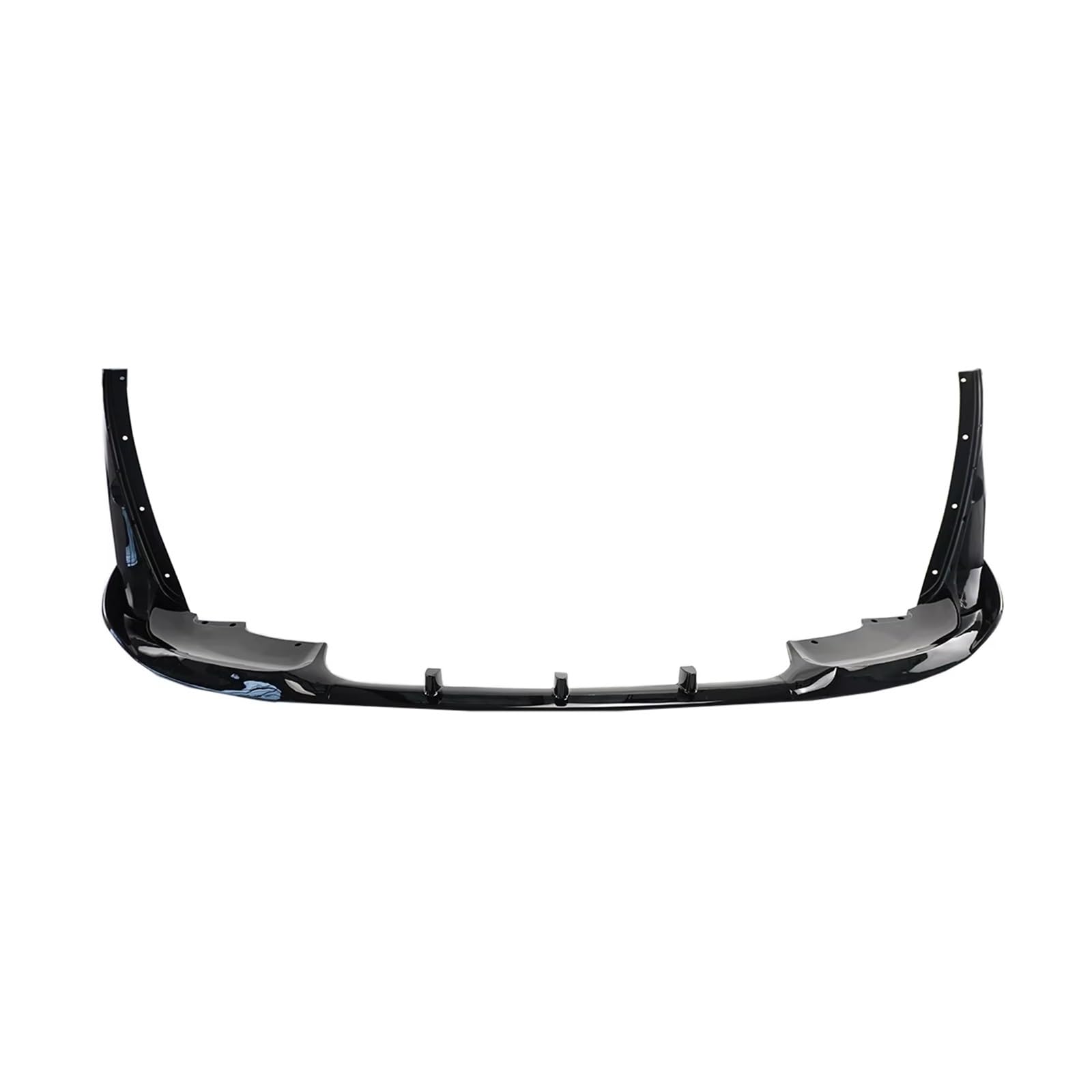 Auto Frontspoiler Lippe Für Jeep Für Grand Für Cherokee Für SRT 2017-2021 Für Trackhawk 2018-2021 5PCS Frontschürze Lip Mit Winglet Auto Frontlippe Spoiler(Glossy Black) von ZHANGWENLING