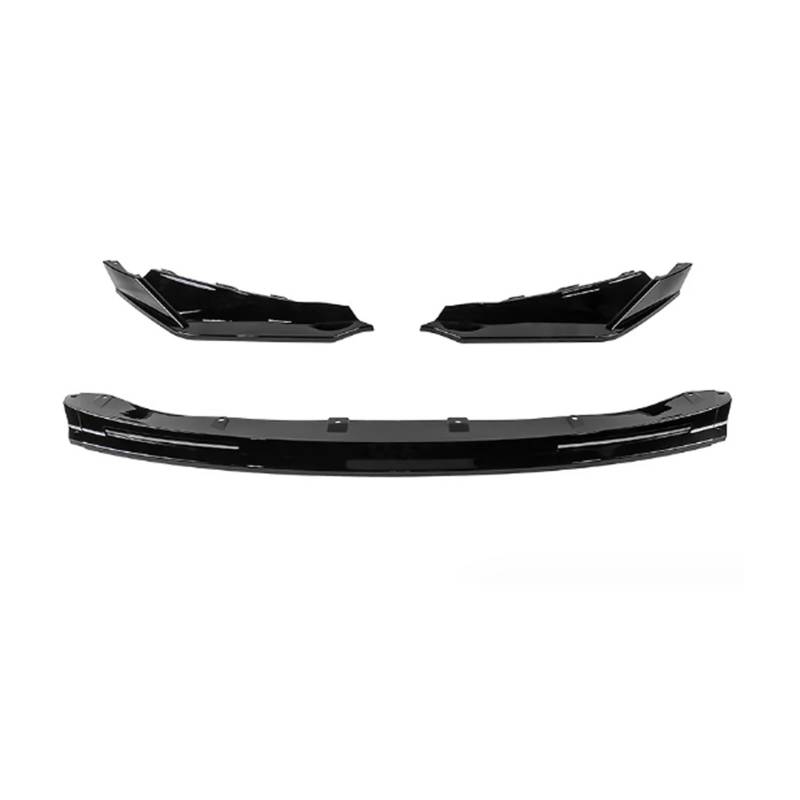 Auto Frontspoiler Lippe Für M3 Für G80 Für M4 Für G82 2021-2023 + Auto Vorderen Stoßfänger Lip Spoiler Diffusor Splitter Körper Kits Auto Frontlippe Spoiler(Glossy black) von ZHANGWENLING